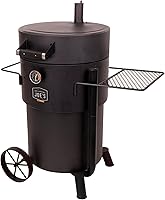 Vista 4 de Oklahoma Joe's Bronco Pro Charcoal Steel Drum Smoker - 19202099