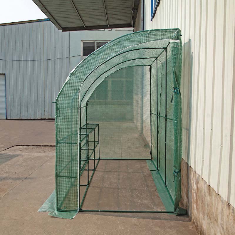 YSUEFIJO Invernadero de Túnel, Invernáculo de Jardín Exterior, Invernadero Caseta, Anti-UV Marco de Metal, Cubierta PE 140 g/m², para Cultivo Plantas Verduras