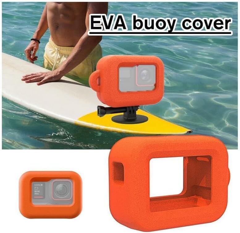 Miniatura 7 de CoyKtonty Funda flotante naranja para cámara Insta360 Ace ProInsta360 Ace, cubierta protectora flotante de buceo para Insta360 Ace ProInsta360 Ace