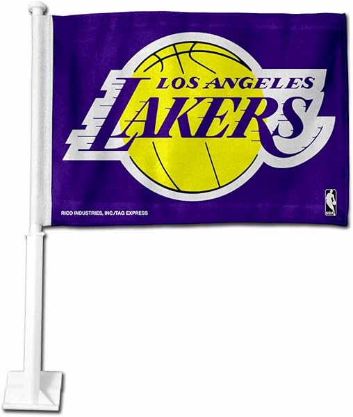 Rico Industries NBA Double Sided Car Flag - 16" x 19"