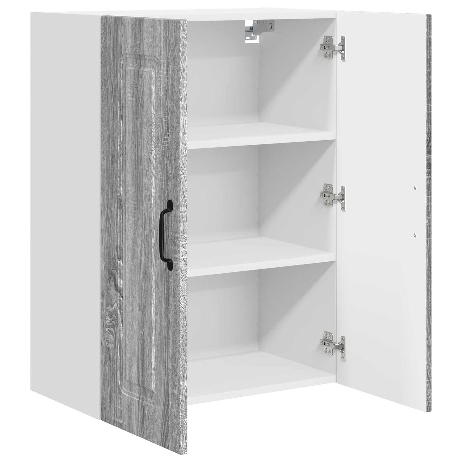 vidaXL Front do zmywarki Kalmar Szary Sonoma 60 x 31 x 80 cm
