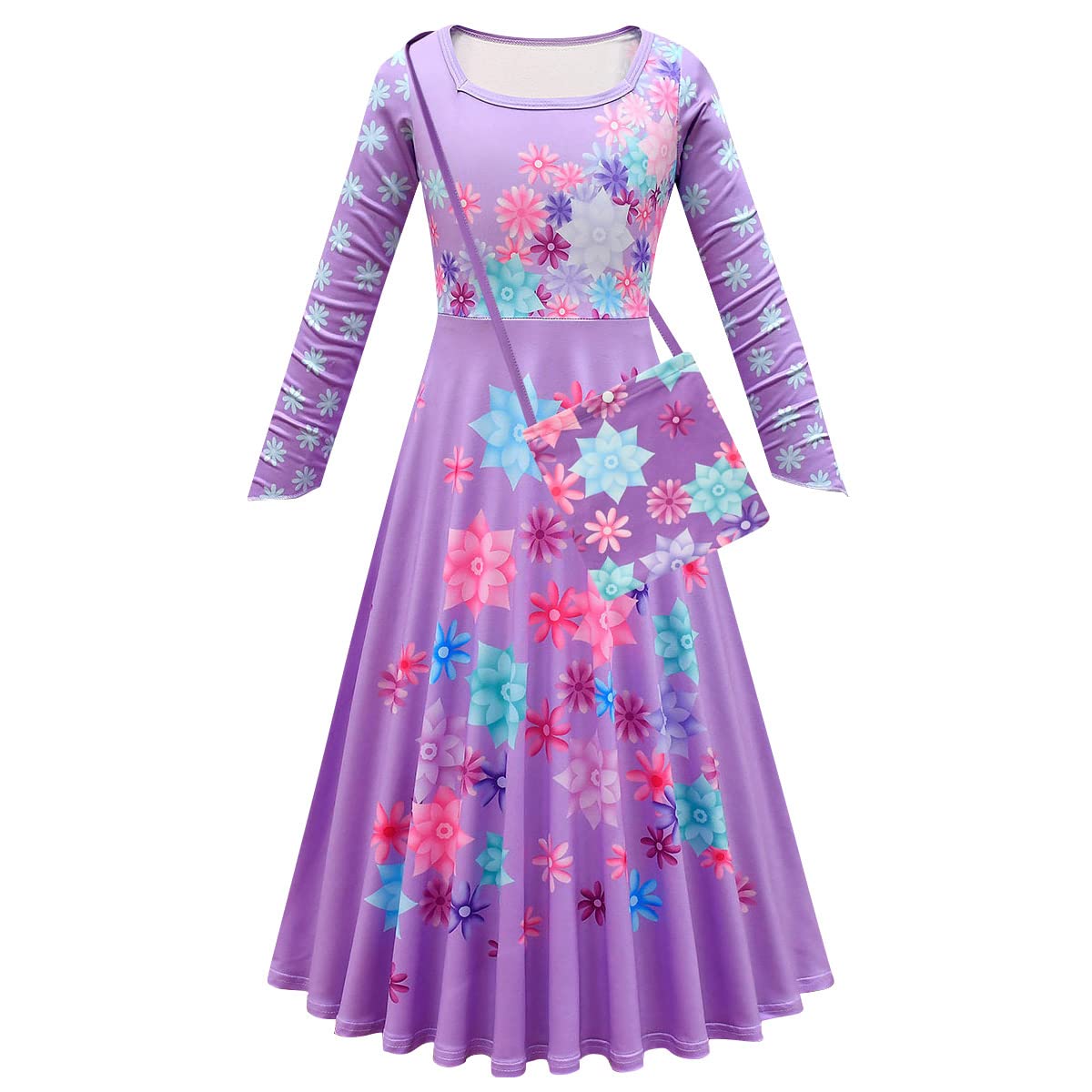 Buy OBEEII Mirabel Isabella Dress for Girls Encanto Costume Luisa Pepa
