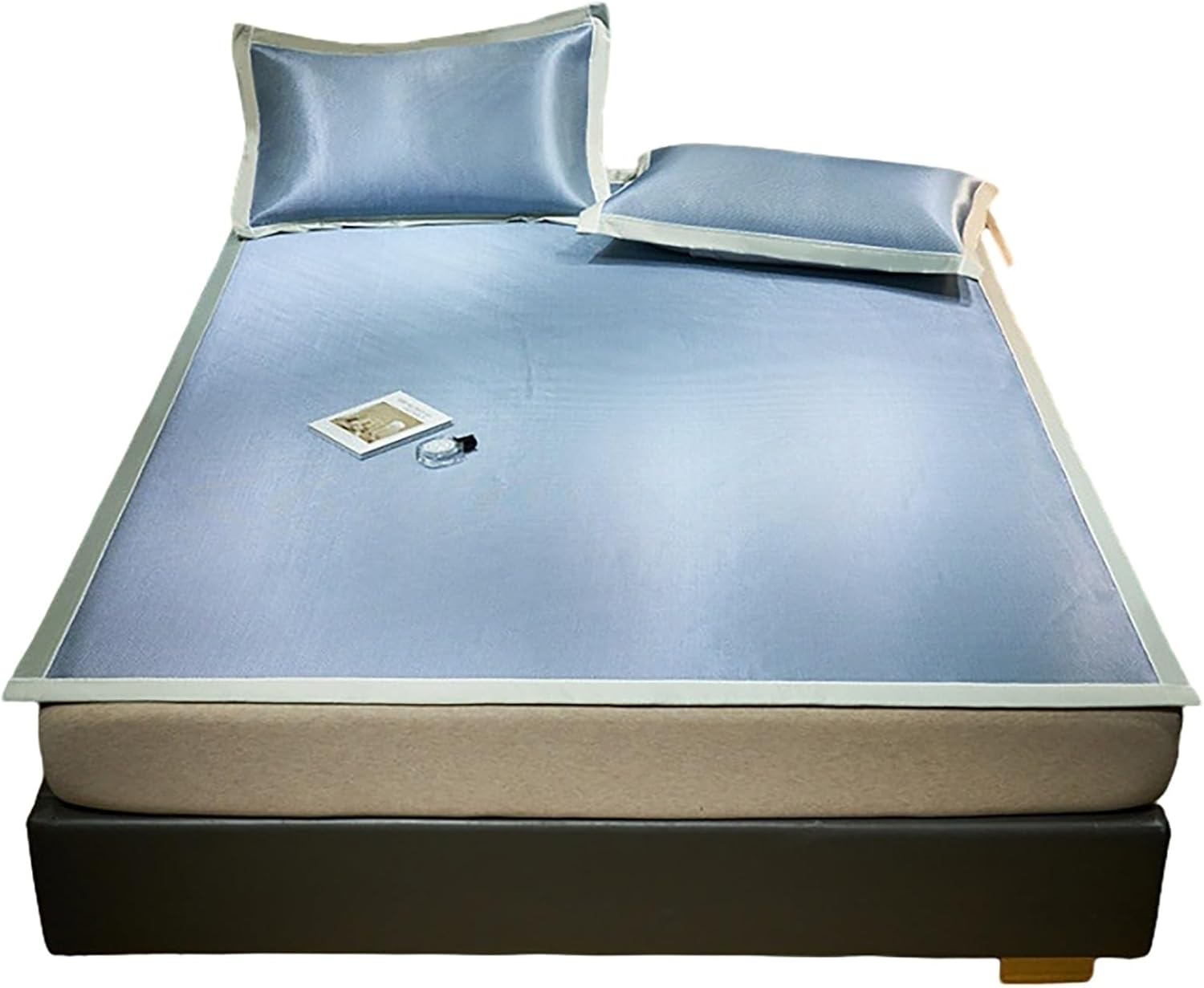 AnzAga Queen Sheet Set Luxury Bamboo Sheets Breathable Brushed