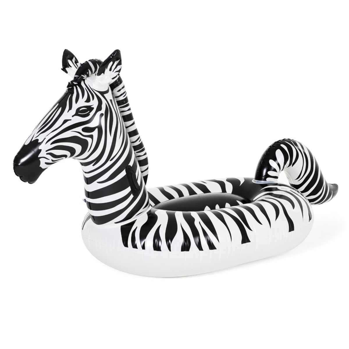 Bestway Zebra Aufblasbares Rutschen | Pool Float, Schwimmbad Kinder Aufblasbares Floß, Poolspielzeug für Kinder und Erwachsene