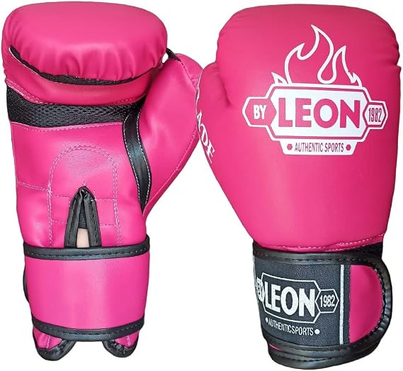 Leon Blade Training Boks, Kick Boks ve Muay Thai Eldiveni Pembe