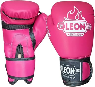 Leon Blade Training Boks, Kick Boks ve Muay Thai Eldiveni Pembe