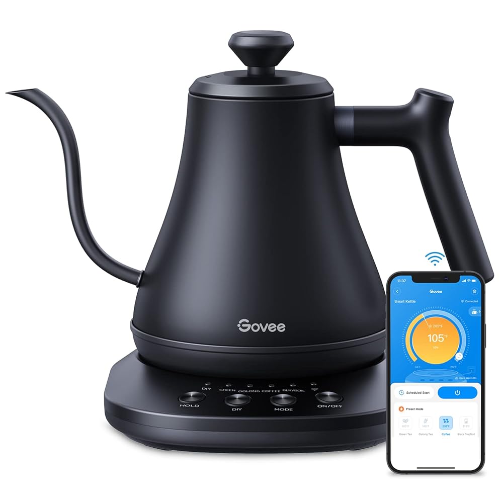 Govee Smart Gooseneck Kettle with Alexa & Quick Heat