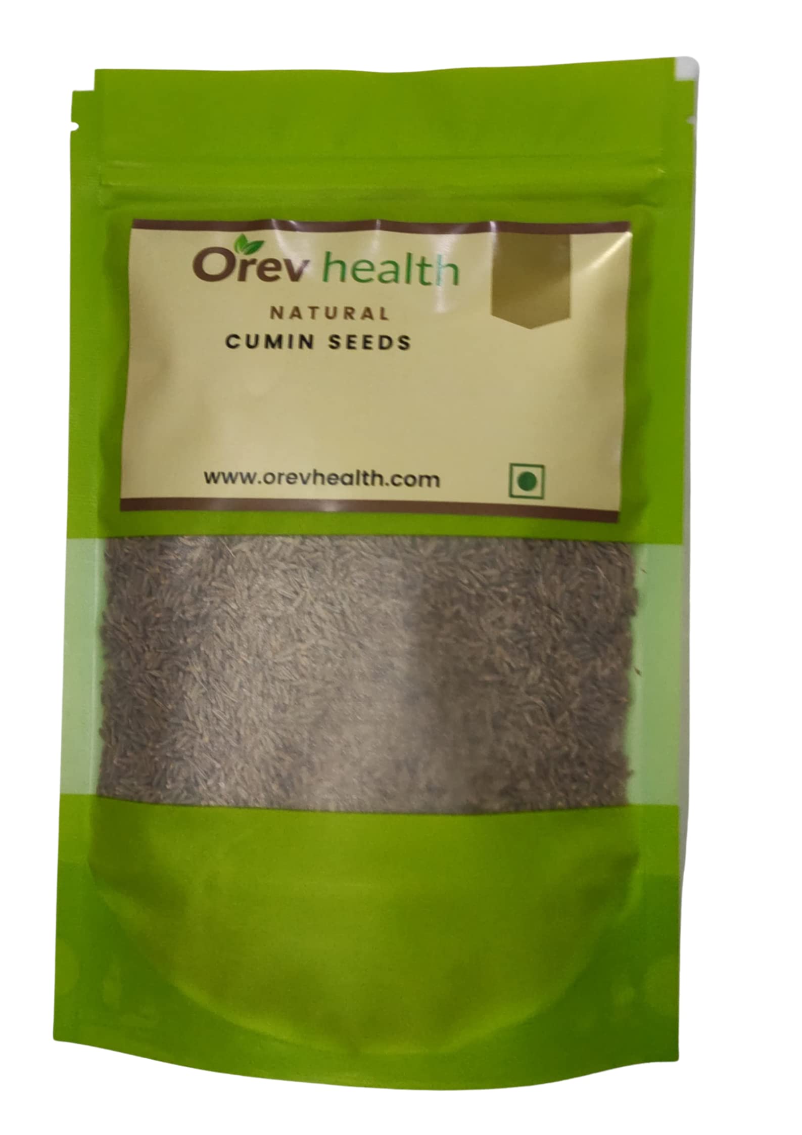 OREV Health Organic Cumin Seeds (Jeera) 400 gm (2 x 200g)