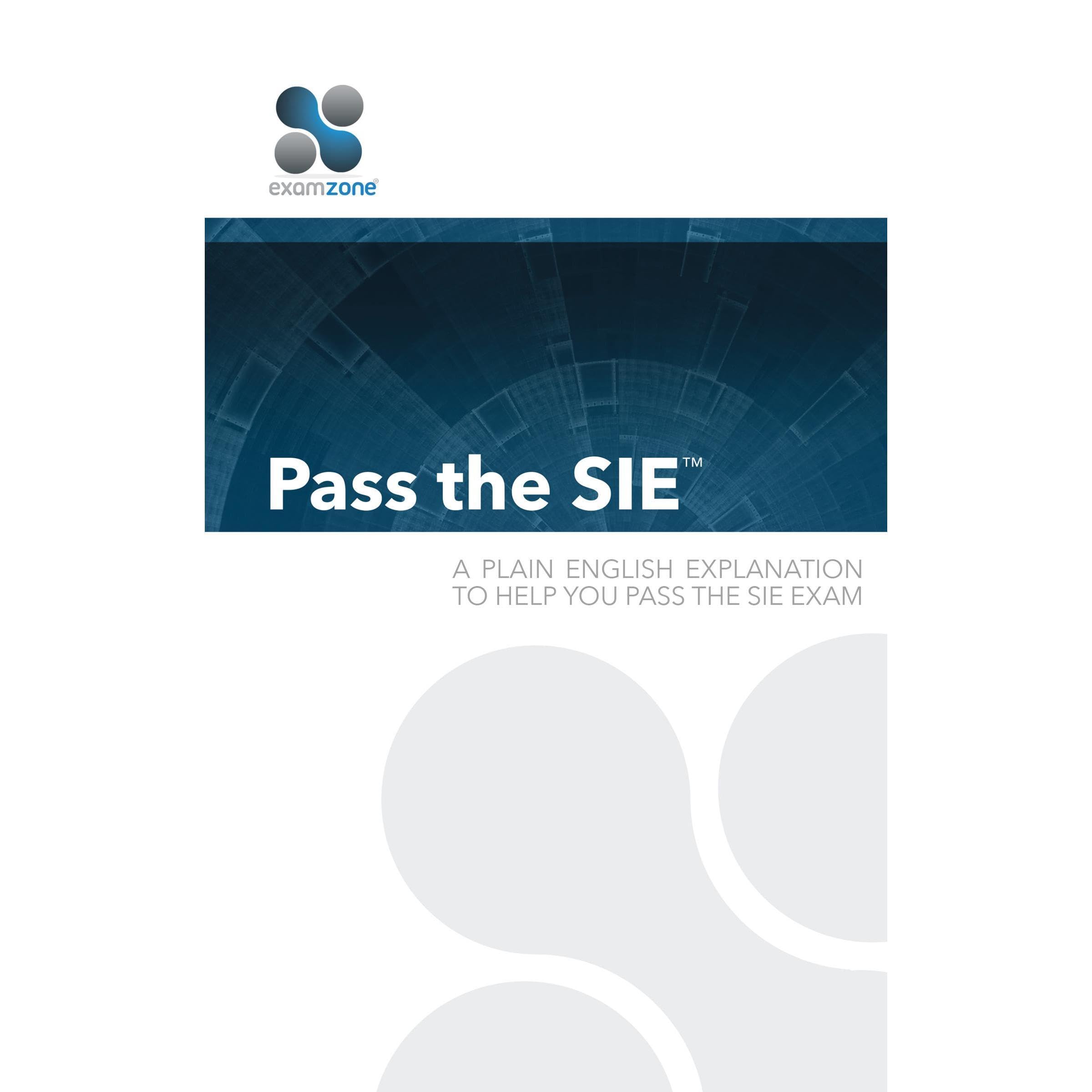 Pass the SIE