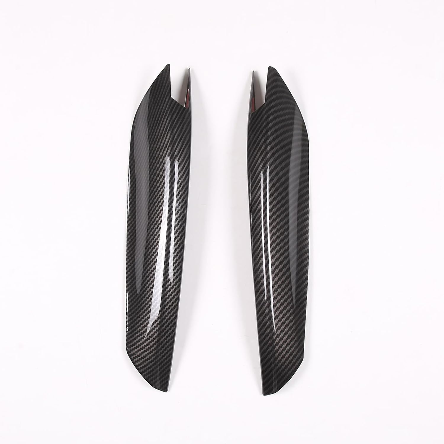 Gear Shift Panel Cover & Gear Shift Side Strip Trim Kit Compatible with Hond@ Pilot 2016-2022/ Ridgeline 2020-2023/ Passport 2019-2023 Accessories ABS Material (Carbon Fiber Pattern)