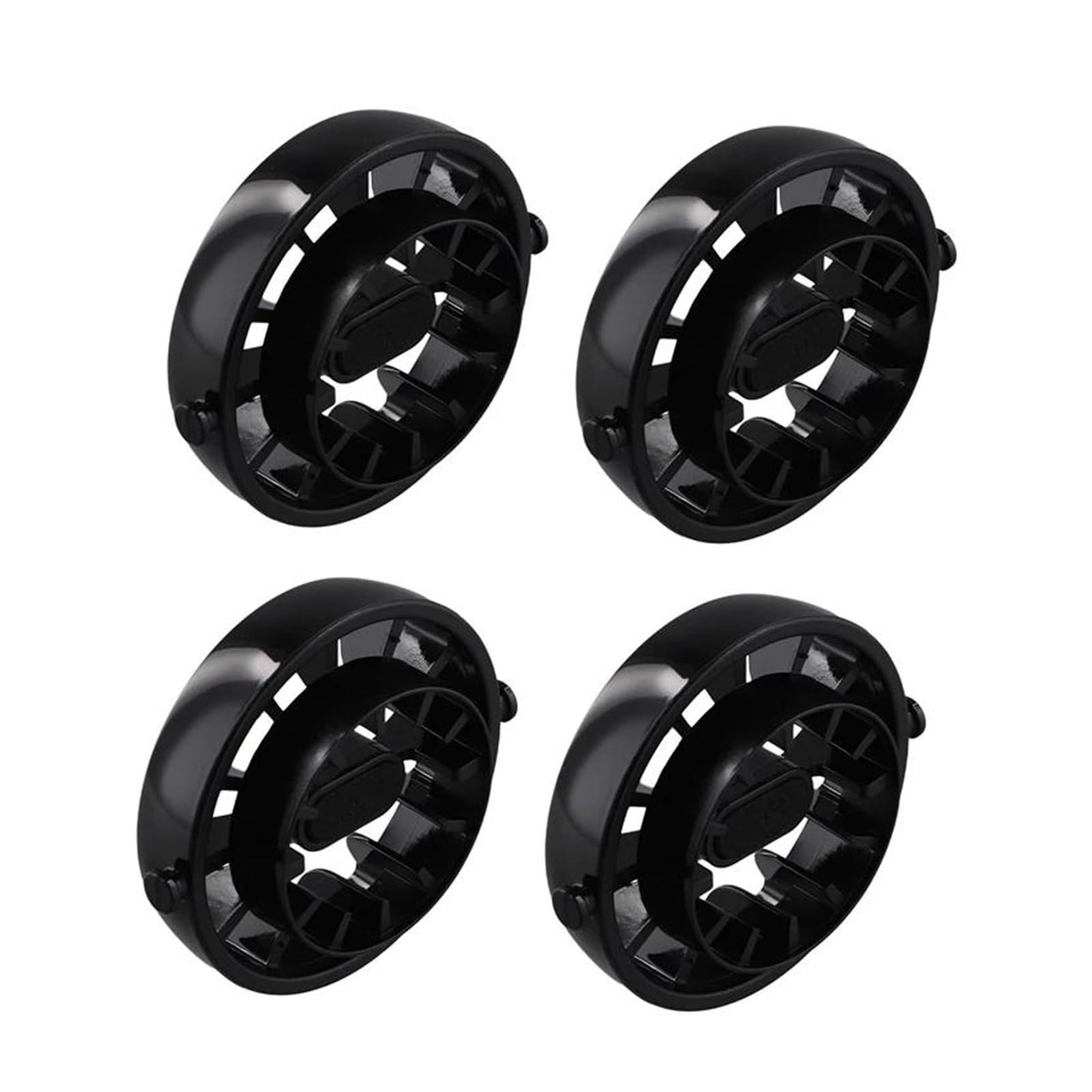 Aria Condizionata Auto Bocchette per Smart 453 per Quattro per Due 2-Door 4-Door Cornici di Uscita del Cruscotto Vortex Aria Condizionata Aria Sfiato Chrome Trim Cover