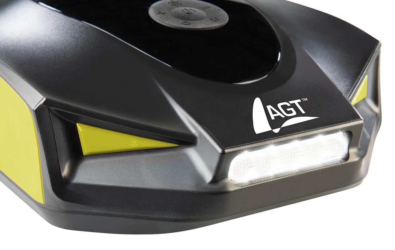 AGT SUP Akku Pumpe: 2in1-Akku-Kompressor- & Schlauchboot-Pumpe, 50 psi /3,4 bar, 12V / USB (SUP Luftpumpe, Kompressor, e Bike)