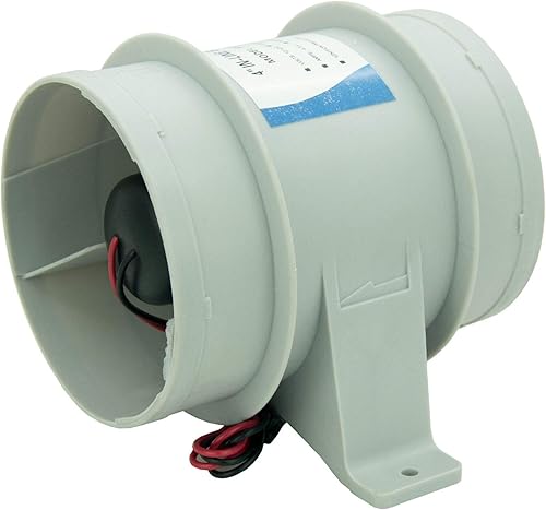 Miniatura 3 de Soplador en línea, ventilador de sentina 12 V 4 A, ventilador de sentina marina para barco ventilador fresco ventilación marina