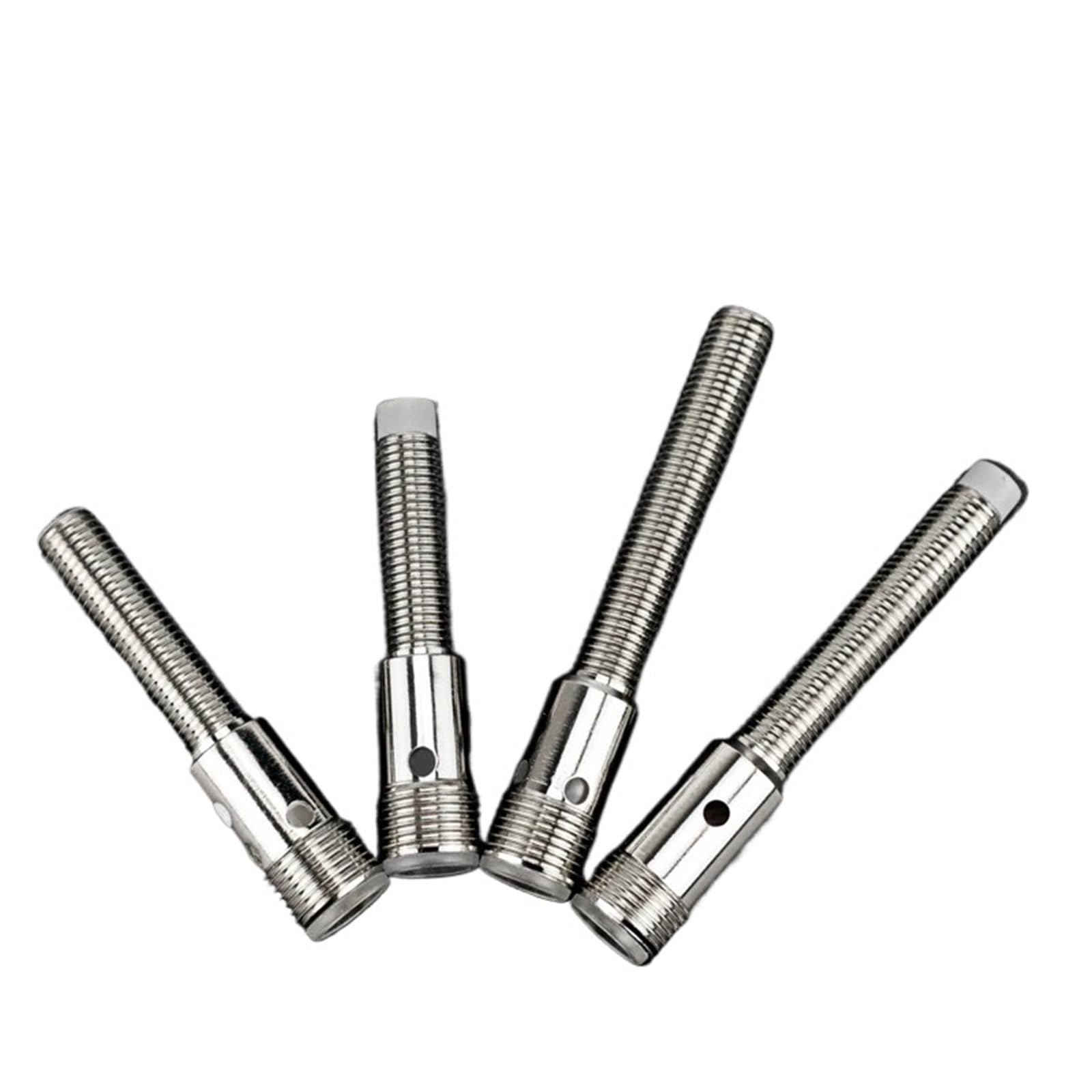 1 sensor de proximidad enchufable M8 con interruptor de inducción de metal de 8 mm de diámetro.(DMB08-02U-N,PNP NO T)