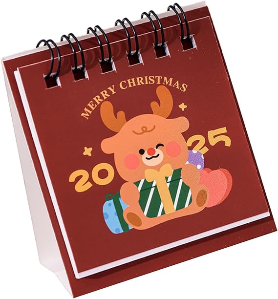 2025 Desktop Calendar Lovely Christmas Calendar Year Amazon Desktop Calendar 2025