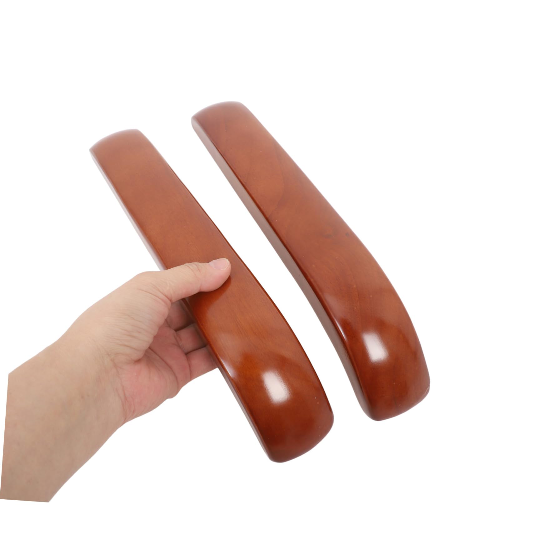 Cuscino Bracciolo in Legno per Sedia Girevole e Sedia in Legno, Impugnatura Confortevole e Regolabile, Accessorio per Ufficio