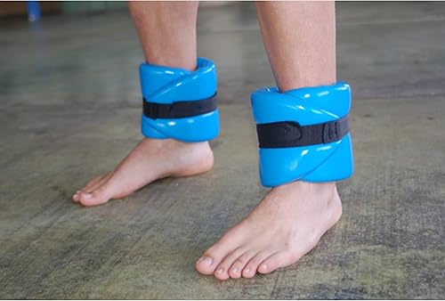 Miniatura 3 de TRC Recreation Par súper suave para tobillo y muñeca, equipo de espuma acuática de fitness  Envolturas ajustables para fisioterapia y fitness