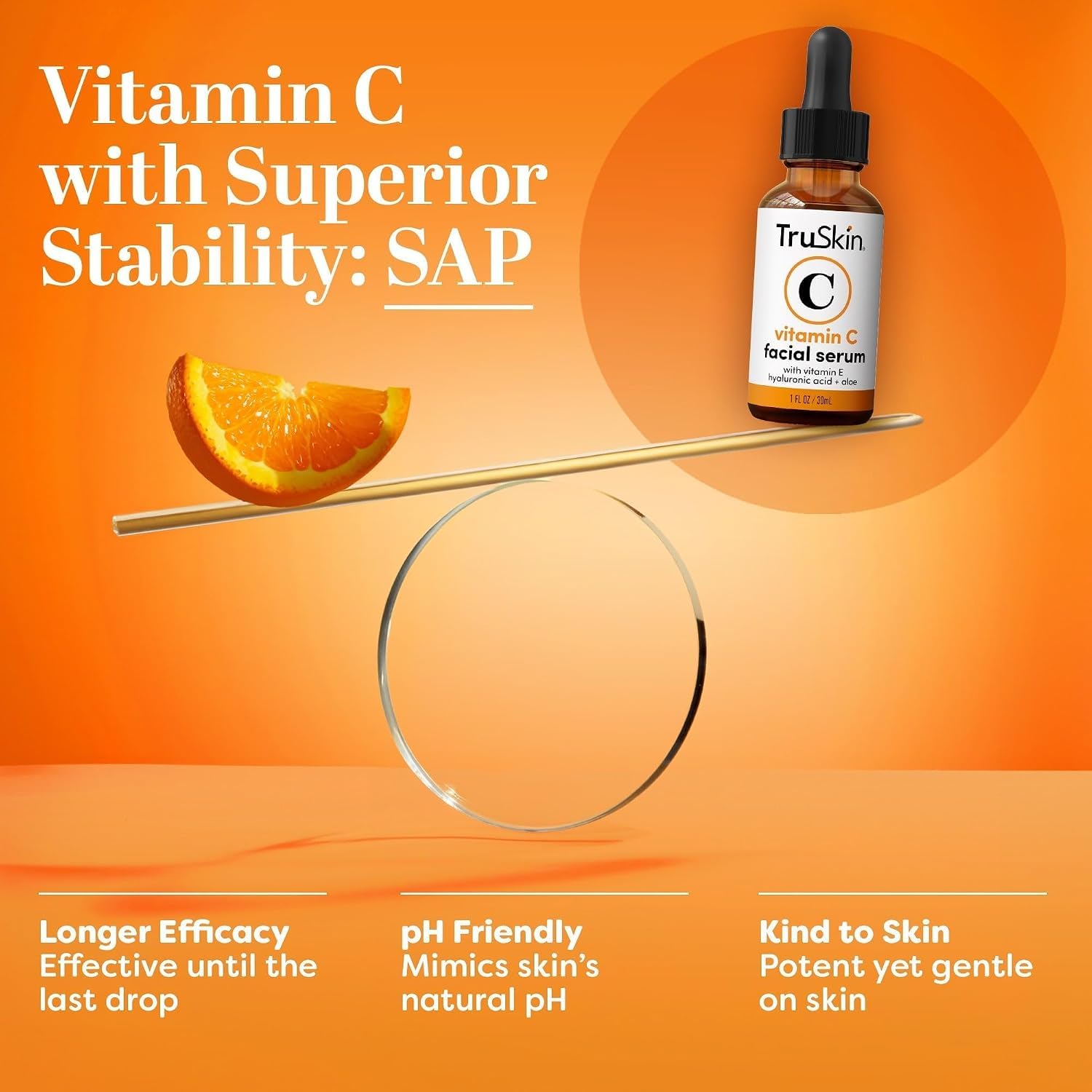 TruSkin Vitamin C Serum: Brighten & Glow -5 TruSkin Vitamin C Serum: Brighten & Glow -5