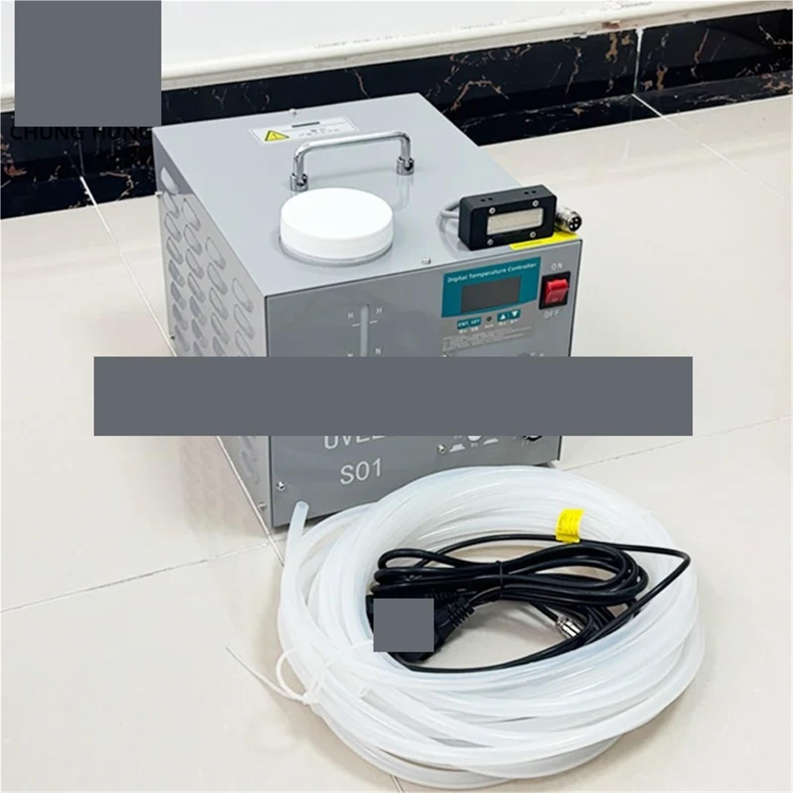 Impresoras UV de cama plana, lámpara de secado y curado de adhesivo UV sin sombras, lámpara LED UV de luz azul violeta, juego completo