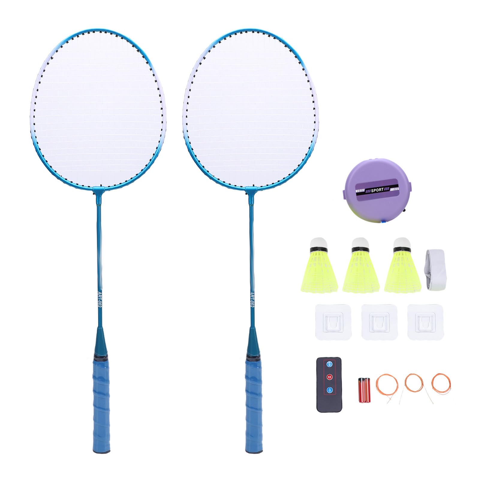 YUYTE Badminton Self Training Tool, Allenamento Badminton con Volano Ad