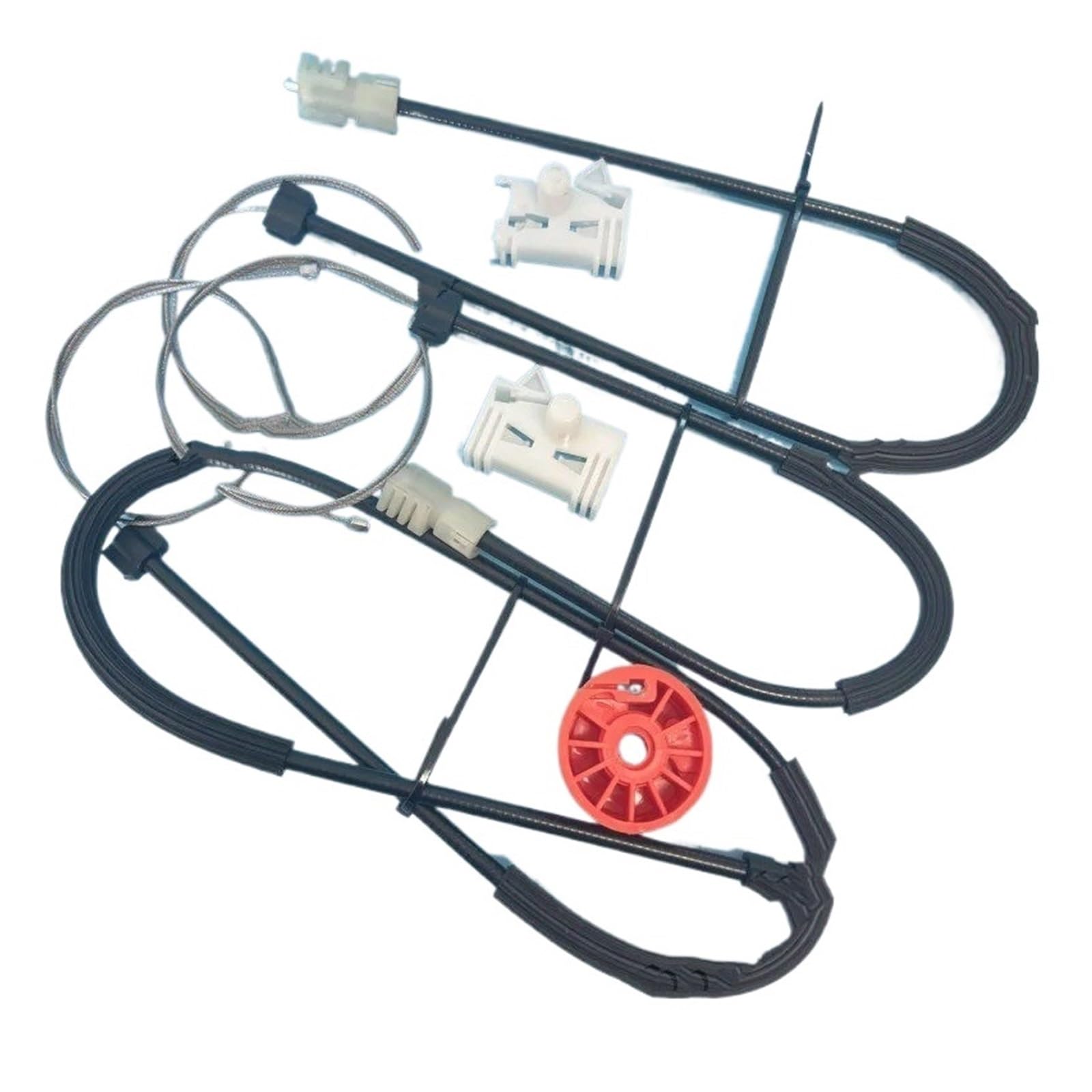 Sauanmnktp Front Left Window Winder Repair Kit For Peugeot 207 Cc 2007-2015 Window Regulator Repair Kit