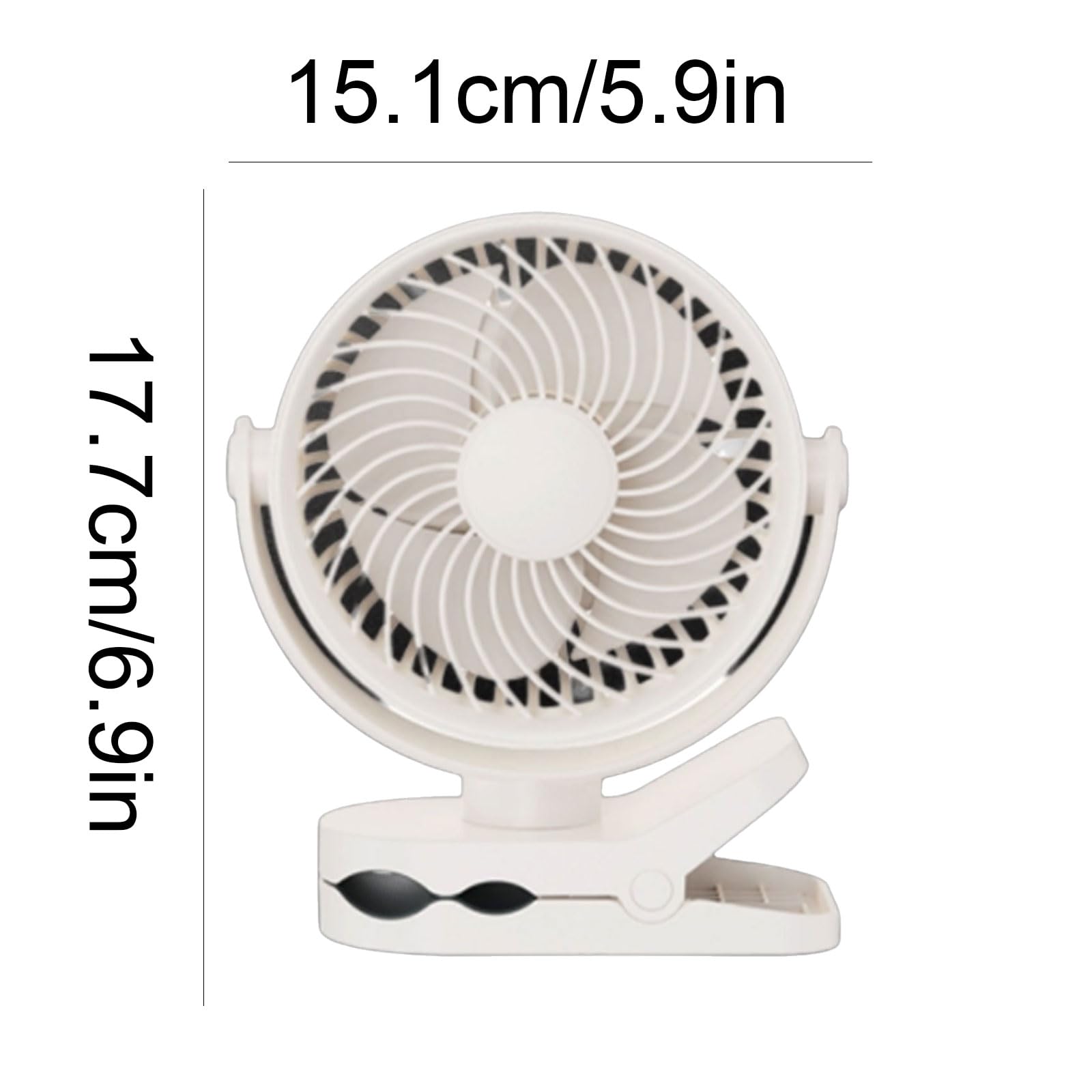Ventola Portatile Clip Tabletop Ventola Portatile Multifunzionale Ventola Portatile Portatile Ricaricabile