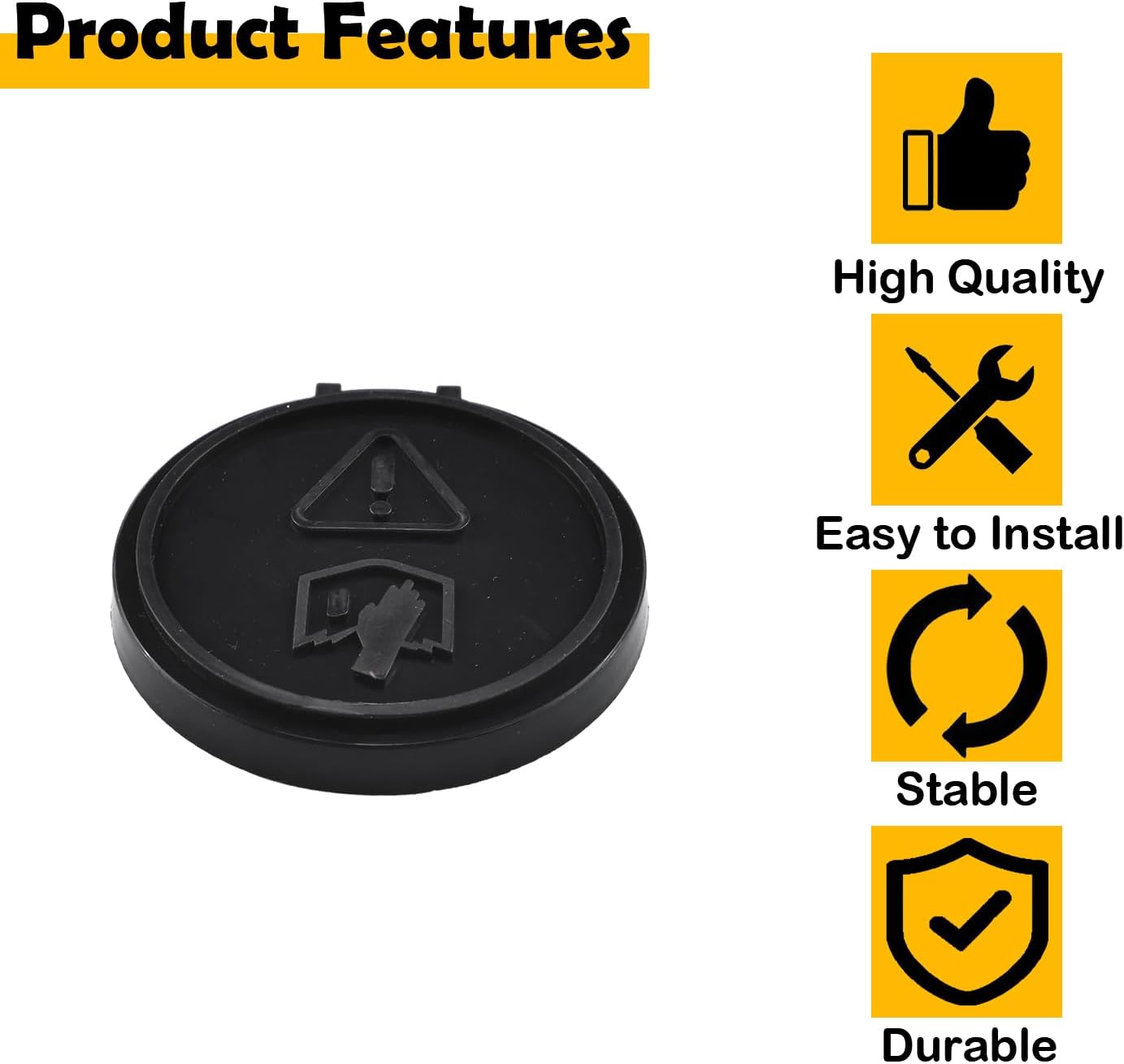 17107515485 Engine Coolant Reservoir Cap Compatible with BMW Mini Cooper 2002-2008