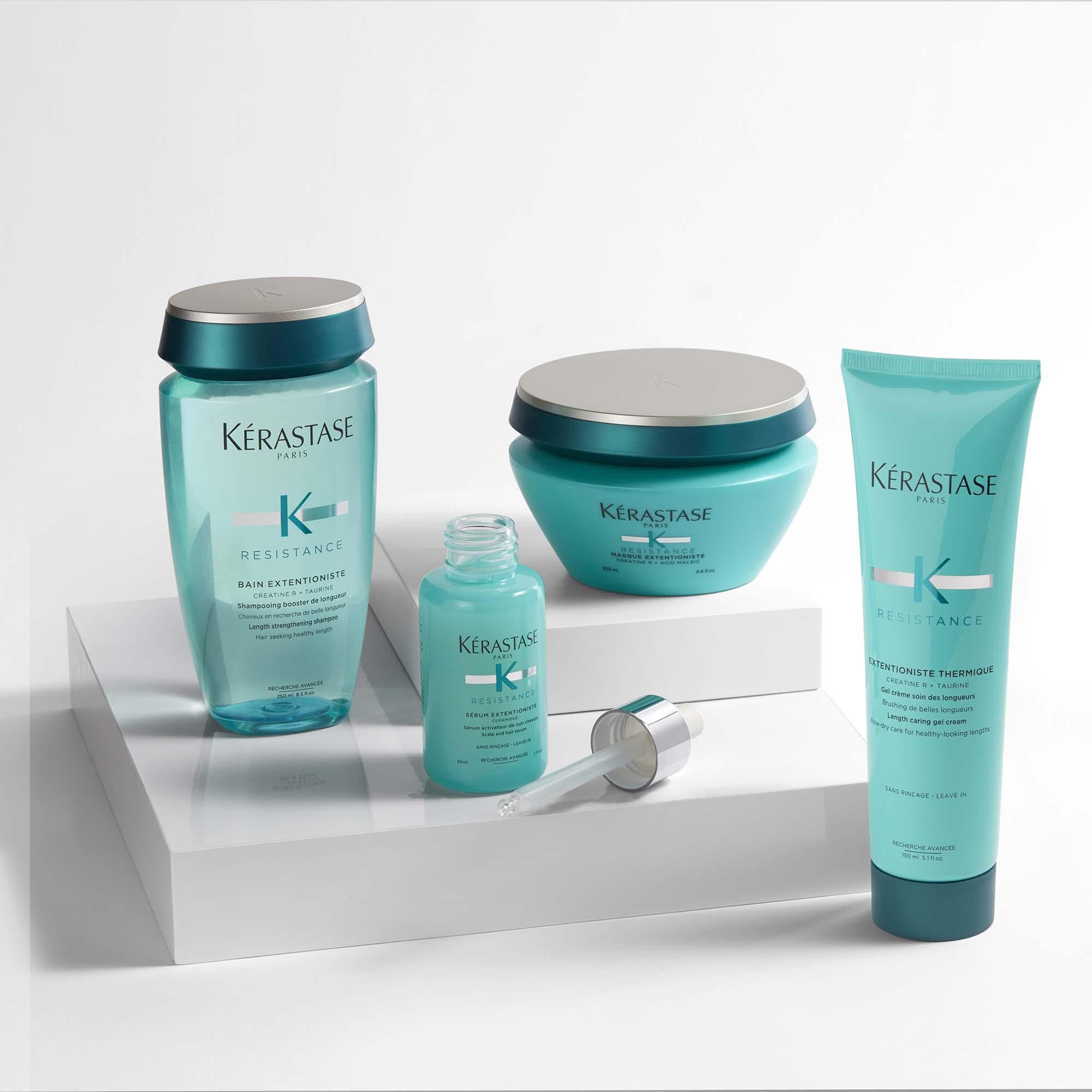 Kérastase Résistance Extentioniste, Protector Térmico Sin Aclarado, Protector del Calor, Para Pelo Largo Dañado, Extentioniste Thermique, 150 ml