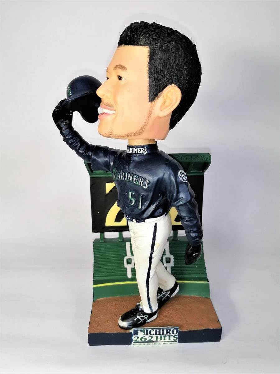 Amazon.co.jp: イチロー／” 新記録 262安打” ボブルヘッド バブル 