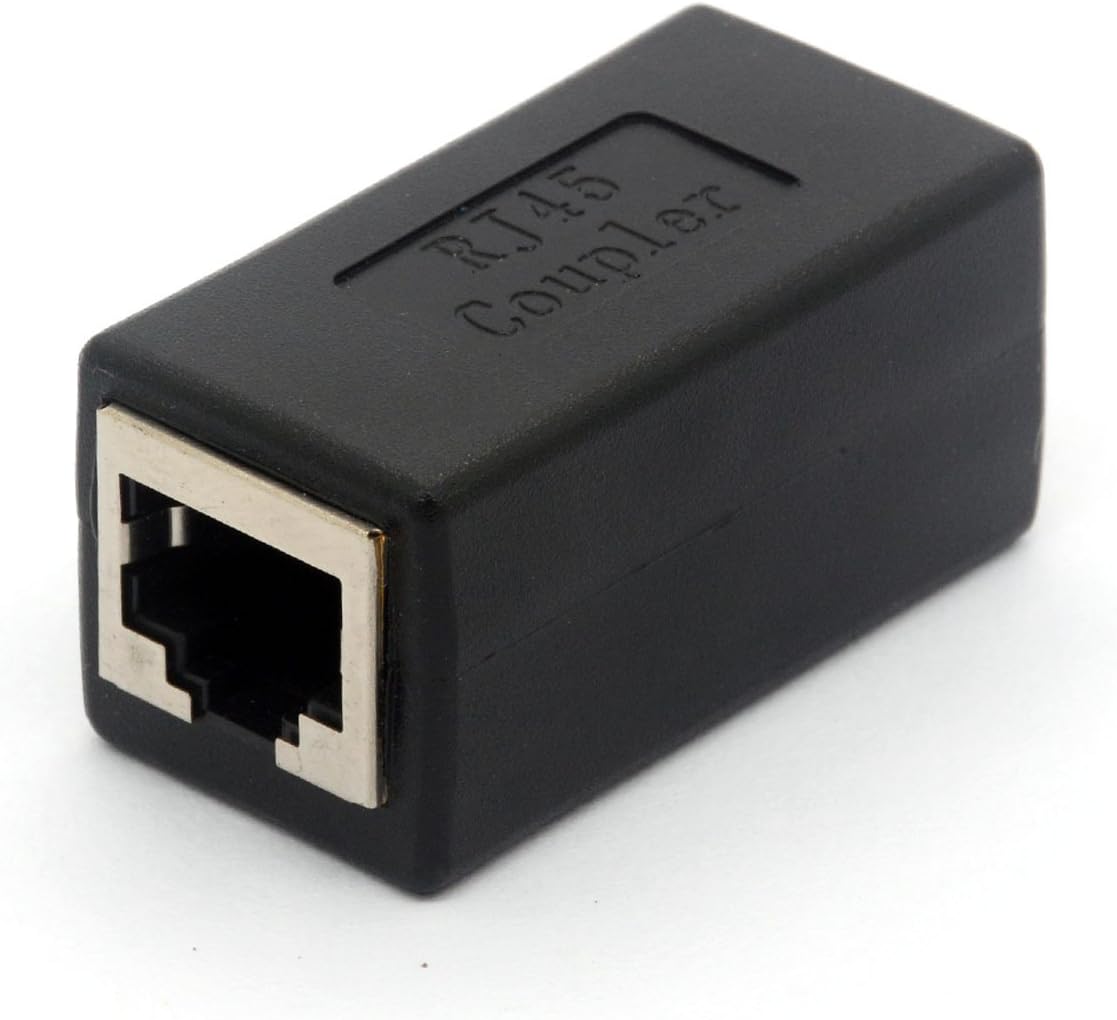 RJ45 Ethernet Adapter Cat7 Cat6 Cat5 8P8C Network LAN Keystone Socket Female to Female Connector Extender