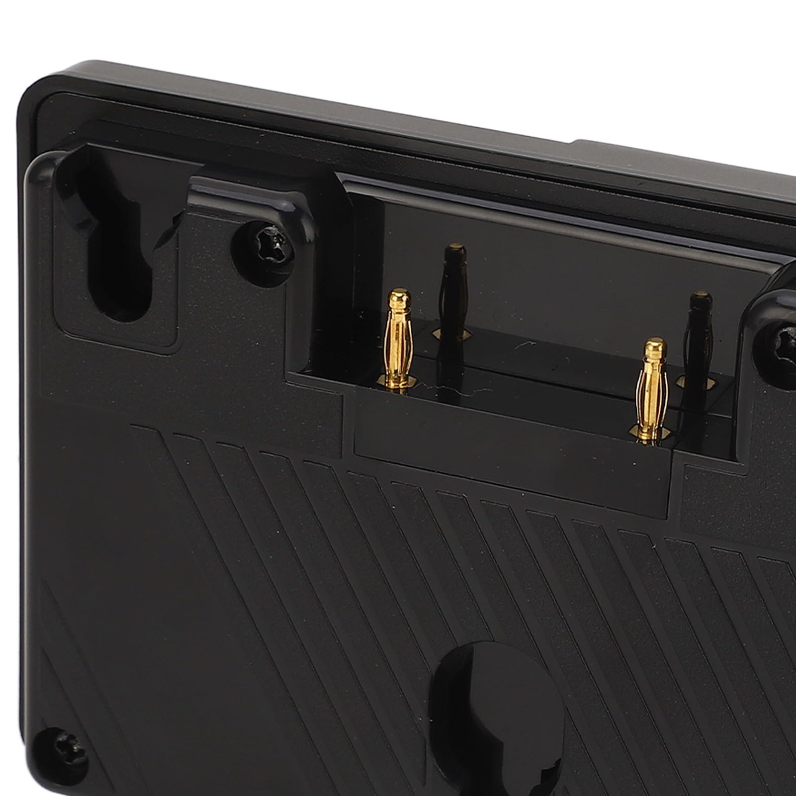 Material de ABS Montaje Dorado a V Placa adaptadora del convertidor de batería V con Salida de Toque D para cámaras, monitores, EVFS S GP A Conversión para baterías
