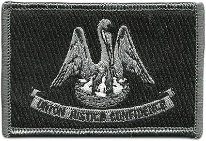 Gadsden and Culpeper Tactical State Patch - Louisiana - View Colors