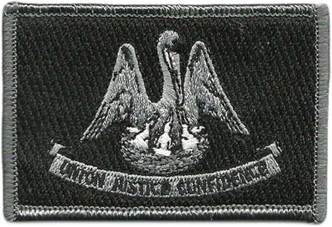 Gadsden and Culpeper Tactical State Patch - Louisiana - View Colors