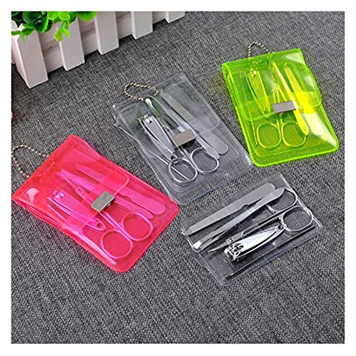 HONGYIFEI2021 Nagelset 5 STÜCKE DIG Ear Pick Löffel Messer Nageldatei Dienstprogramm Nagel Clipper Maniküre Kit… – Bild 6