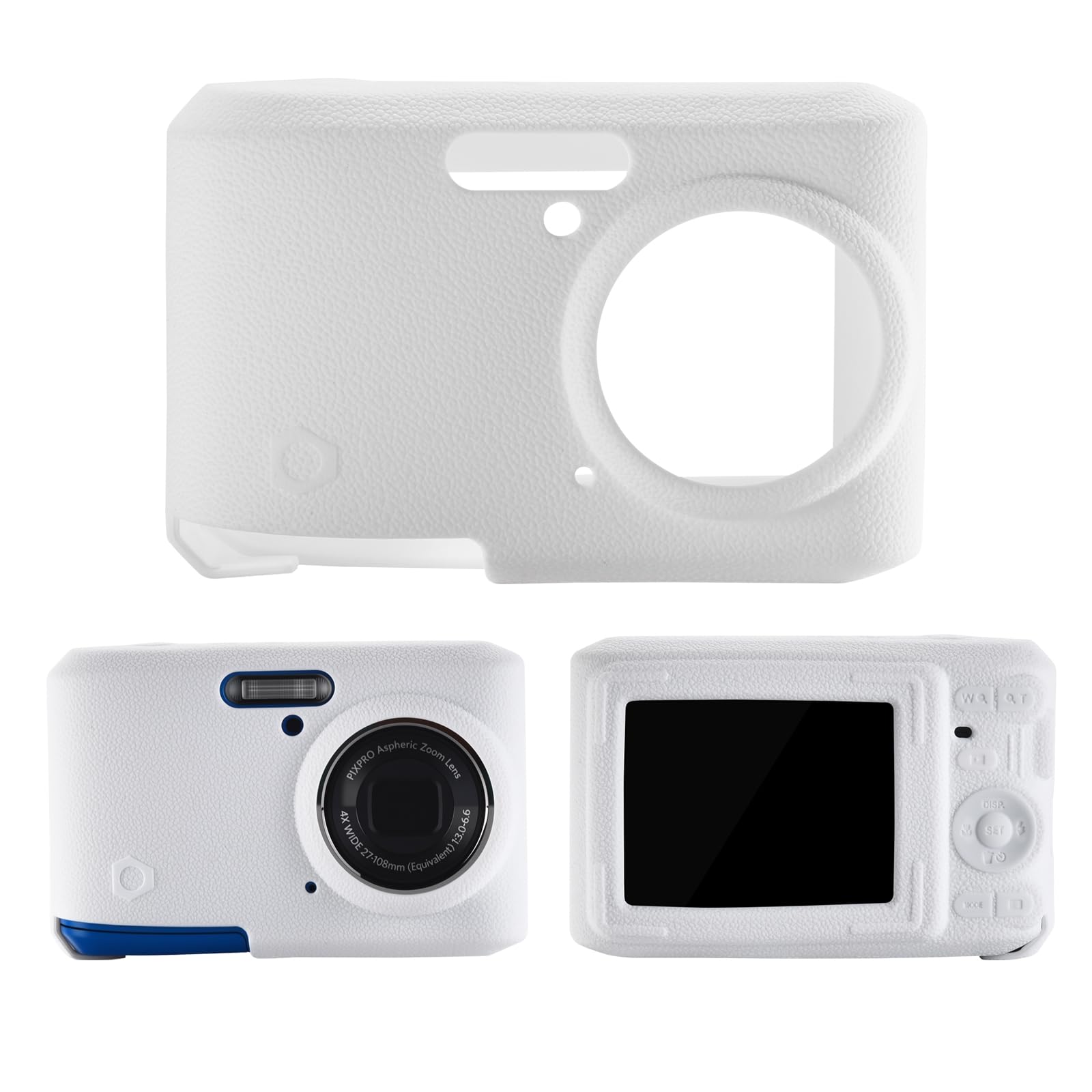 Hzycwgone Soft Silicone Protective Case for KODAK PIXPRO Friendly Zoom FZ45 Digital Camera,Anti Scratch Slim Fit Cover Sleeve for KODAK PIXPRO FZ45 -