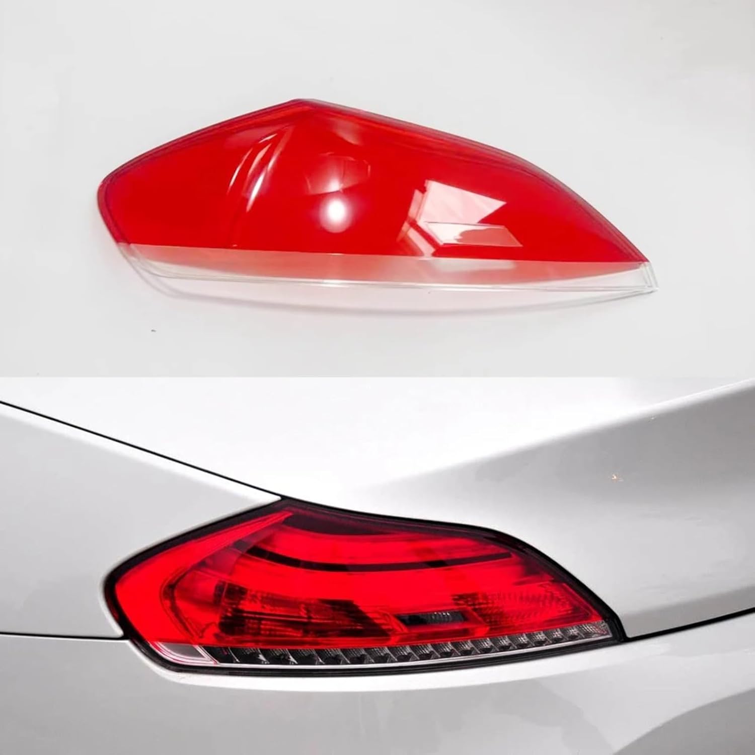 tail light lens Compatible With BMW For Z4 E85 E89 2009 2010 2011 2012 2013 2014 2015 2016 2017 2018 Car Taillight Shell Turn Signal Light Mask(Left)