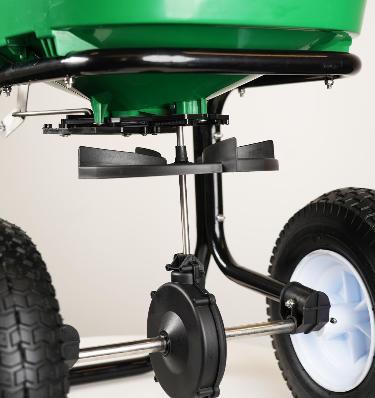 The Andersons Pacer Pro Walk-Behind Broadcast Spreader for Fertilizer, Grass Seed and Salt - 80 lb Hopper Capacity