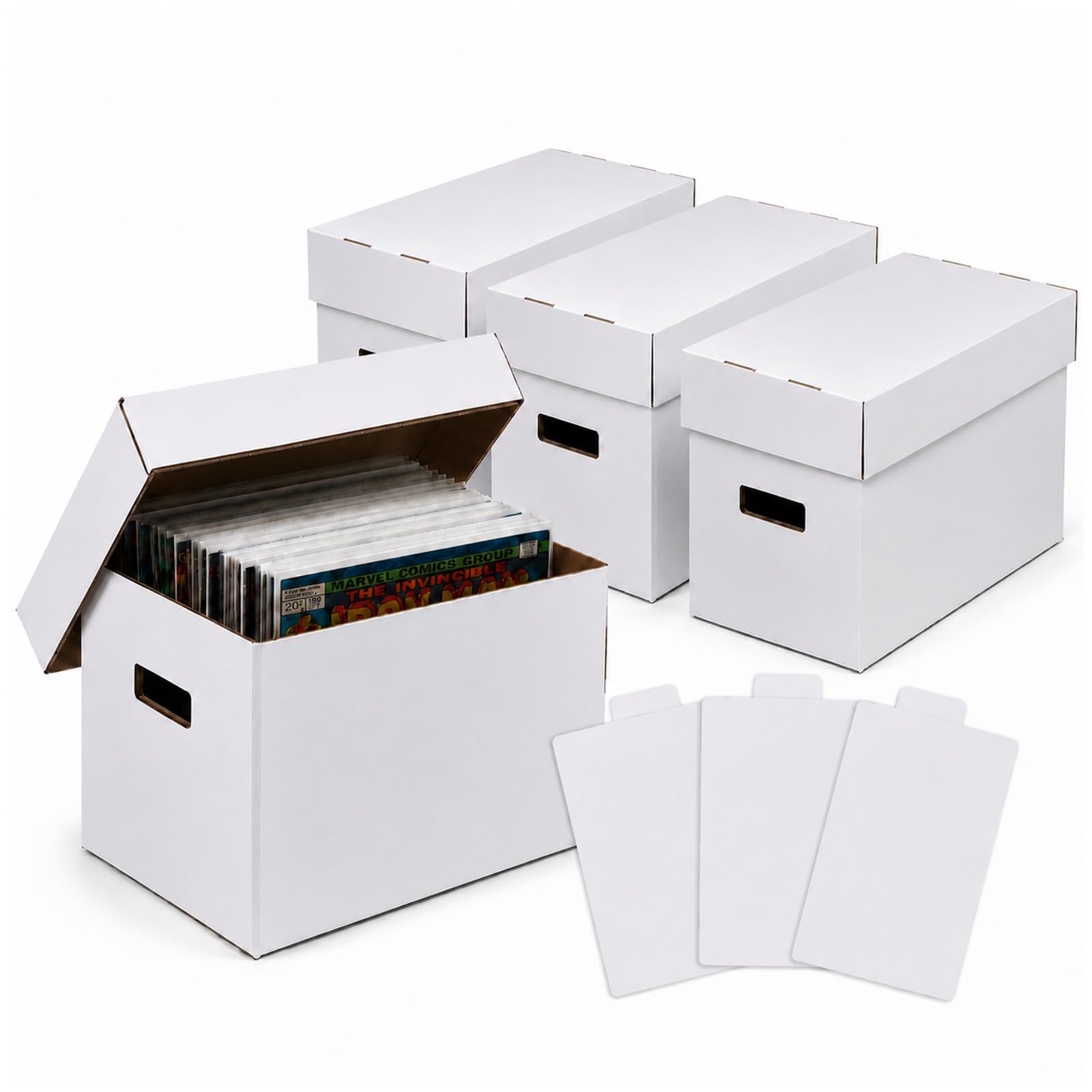 Amazon.com: PIT66 3 Pack Comic Book Storage Comic Book Box Holds