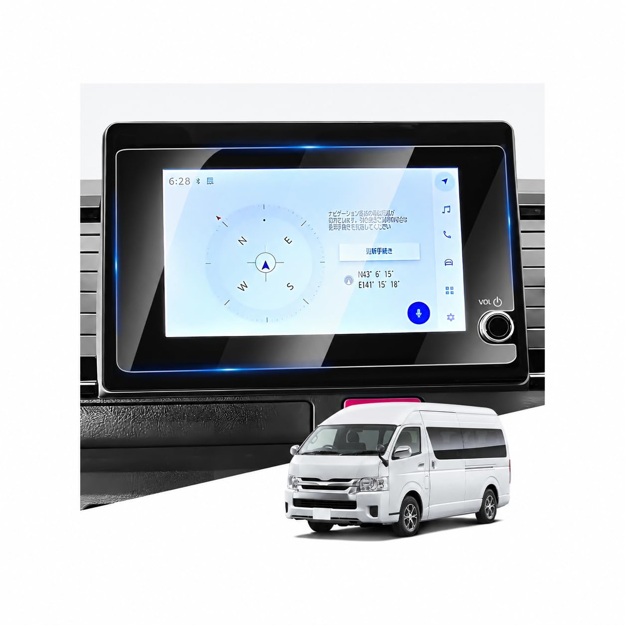 Amazon.co.jp: AUTO SPEC トヨタ 新型 ハイエース 200系 9型 保護