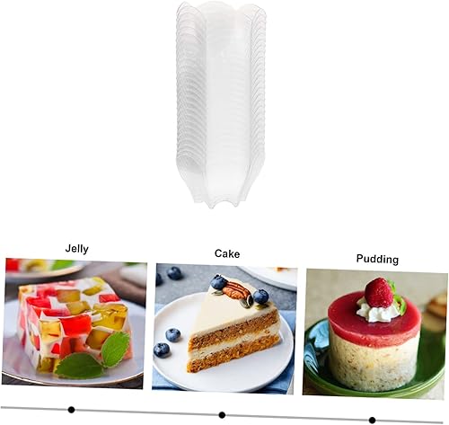 Miniatura 6 de NOLITOY 96 piezas de taza de mousse de flores, mini taza de aperitivo de parfait, vasos para postres taza de helado, tazas de gelatina, tazas de