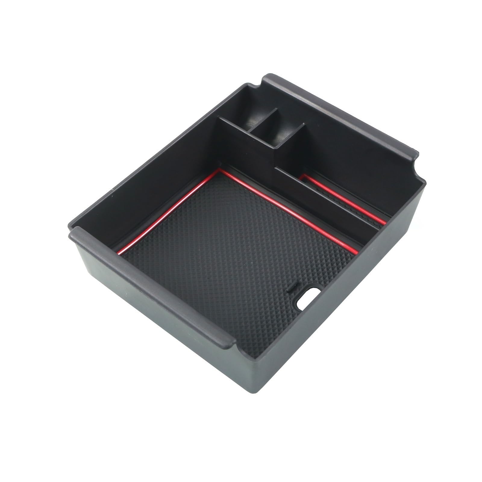 Drezzo Car Center Console Cover For Sportage NQ5 2022 2023 Car Armrest Storage Box Central Control Container Auto Interior Accessories(Red)