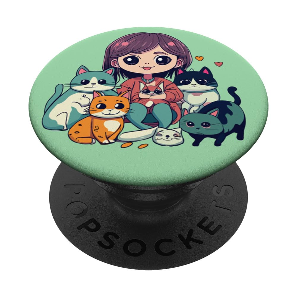 Carino Semplice Katakana Moglie Giapponese Anime Waifu Materiale PopSockets PopGrip Intercambiabile