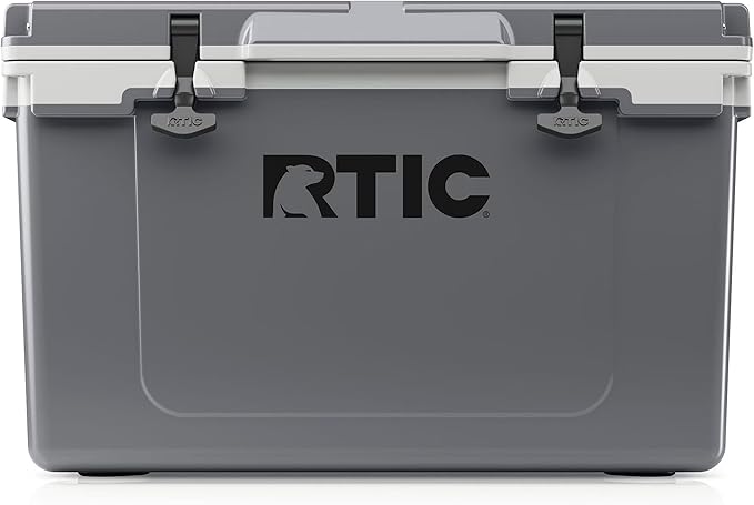 RTIC Ultra-Light 52 Quart Hard Cooler Insulated Portable Ice Chest Box for Beach, Drink, Beverage, Camping, Picnic, Fishing, Boat, Barbecue, 30% Lighter Than Rotomolded Coolers