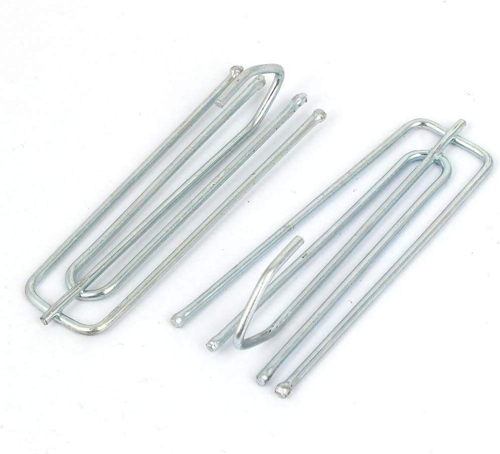 70mm Long 4-Prong Metal Pinch Pleat Curtain Hooks Silver Blue 100pcs (e9b9f1365b59e6099f7c7bbbf02a4e9d)