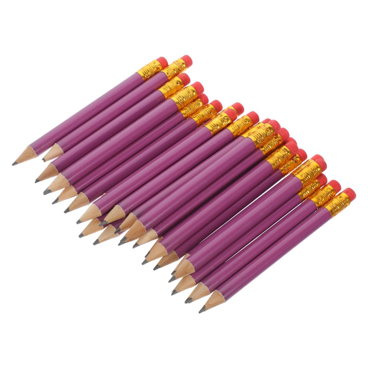 Set da 144 Matite la Scuola in Legno Design Ergonomico, Matite Hb Pratiche per Disegno e Decorazioni Scuola per Studenti e Insegnanti