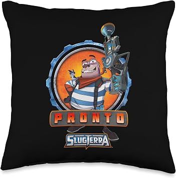 Slugterra Official Licensed Merch | Pronto | STC1010 Throw Pillow