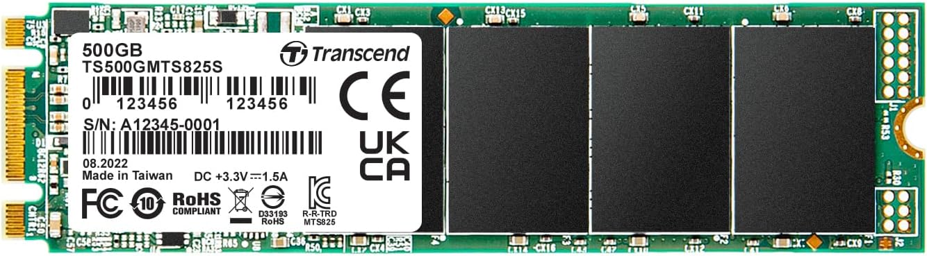 Amazon.in: Buy Transcend 128GB SSD NVMe PCIe Gen3 x4 110S, Solid State ...