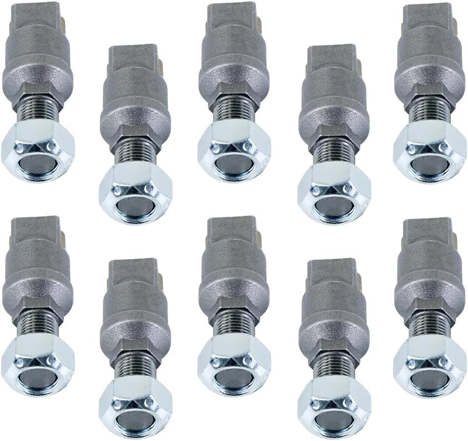10Pcs New River Revolution Stump Grinder Teeth With Nut Replaces 900-9912-24