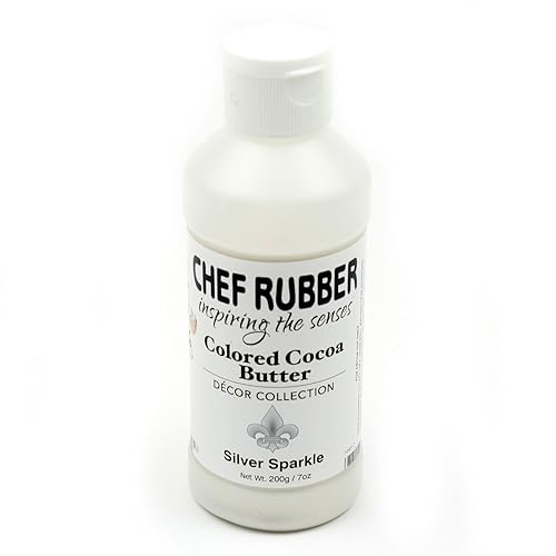 Miniatura 4 de Chef Rubber Manteca de cacao, colección Décor - Super Gold, 7 onzas