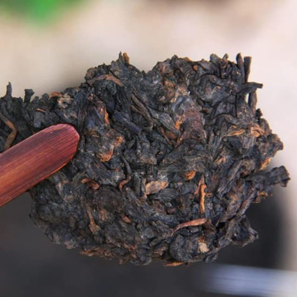Yunnan Jingmai 357g Tè Antico Pu-Erh Maturo - Tè Pu'er Cinese Invecchiato Di Qualità Superiore, Tè Nero